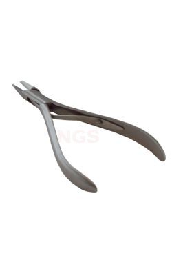 Nagelsplijttang met kruisveer 13 cm rvs uitvoering