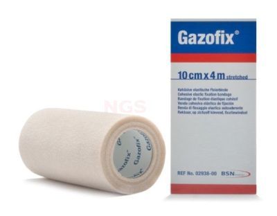 Gazofix fixatiewindsel 10 cm x 4 meter