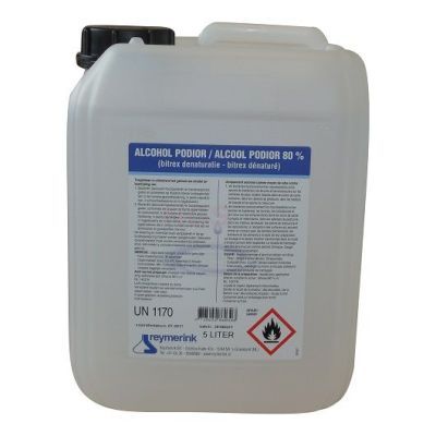 Podior alcohol 80% 5000 ml voor huiddesinfectie 14331N