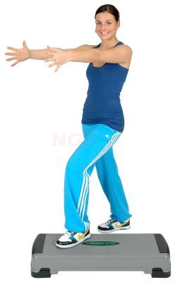 MamboMax Aerobic StepPro - stepdeck - stepbank