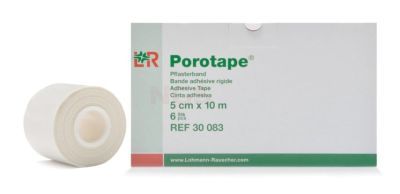 PoroTape sporttape 5 cm x 10 meter doos à 6 stuks