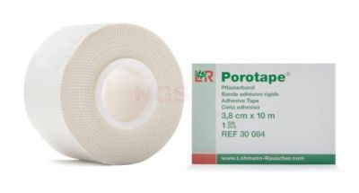 PoroTape sporttape 3,8 cm x 10 meter per stuk verpakt