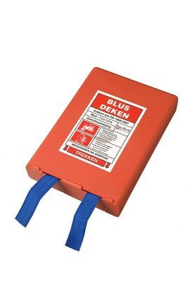 Blusdeken met wandhouder 120 cm x 120 cm