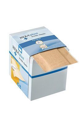 Hekaplast wondpleister elastisch 8 cm x 5 meter