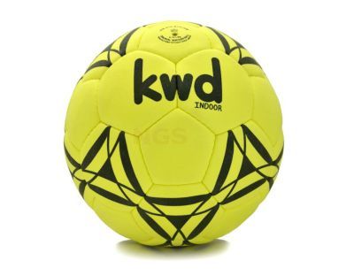 KWD zaalvoetbal indoor vilt maat 4 (low bounce) geel