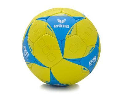 Erima handbal G9 plus lime/blauw/wit maat 3