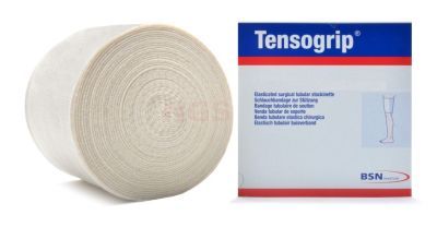 Tensogrip elastisch buisverband wit L - romp medium