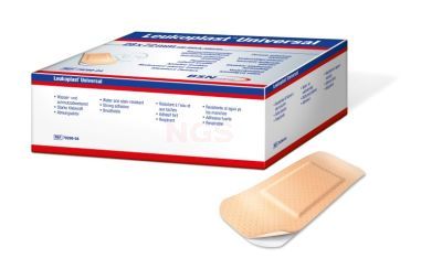 Leukoplast universal wondpleister strips 28 mm x 72 mm à 100 stuks
