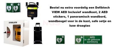 Defibtech Lifeline VIEW AED ACTIEPAKKET