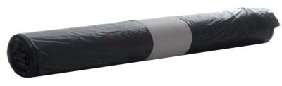 Afvalzak B 61 cm x L 80 cm à 20 stuks, dikte 23 mµ grijs