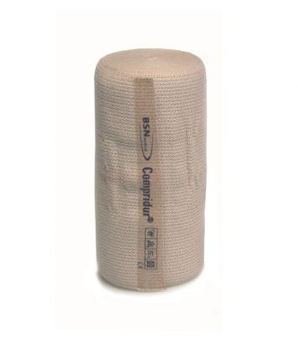 Compridur 12 cm x 5 meter, korte rek (50%) zwachtel - 5 stuks