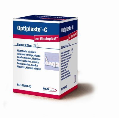 Optiplaste-C 8 cm x 4,5 meter per stuk verpakt