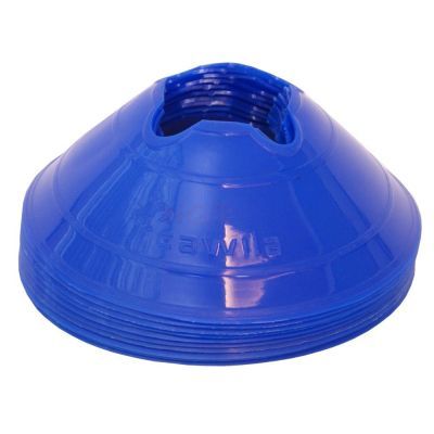 Vloermarkers - markeerschijven H6 cm Ø20 cm royalblauw à 10 stuks