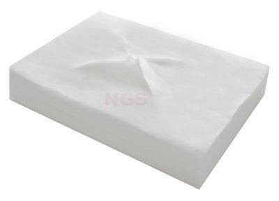 Cellulose massagetafel facecovers XL 40 cm x 50 cm à 100 stuks