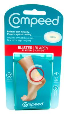 Compeed blarenpleister medium 12 stuks - Hiel - NIEUW