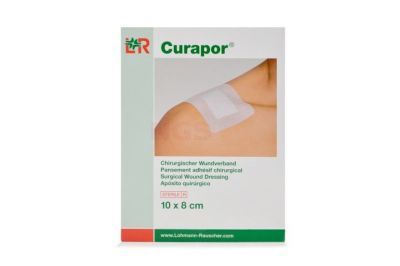 Curapor eilandpleister steriel 8 cm x 10 cm à 5 stuks