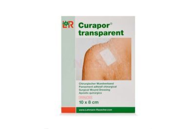 Curapor transparante eilandpleister steriel 10 cm x 8 cm à 5 stuks
