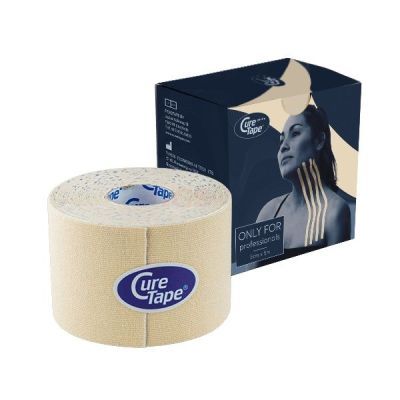 CureTape Gentle 5 cm x 5 meter sensitive wrs - ecru
