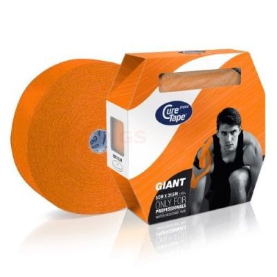 CureTape sports Giant 5 cm x 31,5 meter wrs oranje