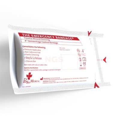 Emergency bandage - traumazwachtel steriel 10 cm x 4,5 meter