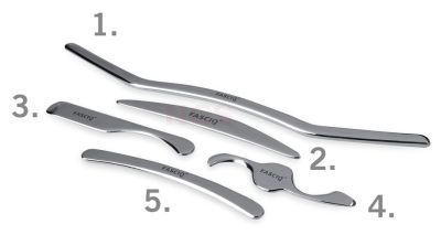 FASCIQ - IASTM Tool set small à 5 stuks