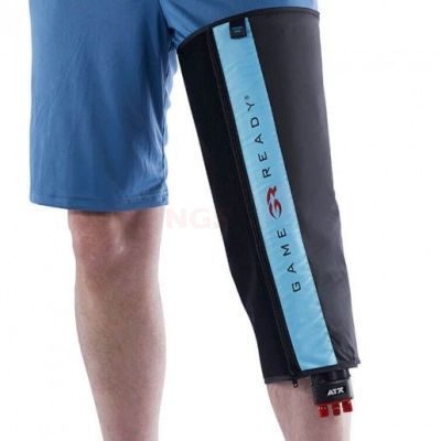 Game Ready rechte knie Wrap met ATX (one size fits all)