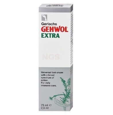 Gehwol extra, universele voetverzorgingscrème tube à 75 ml