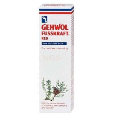 Gehwol fusskraft rood, verwarmende voetcrème 75 ml