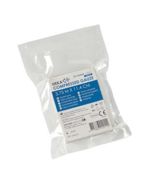 Heka compressed gauze - wondgaaskompres steriel