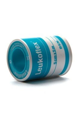 Leukoflex transparante fixatiepleister 5 cm x 5 meter