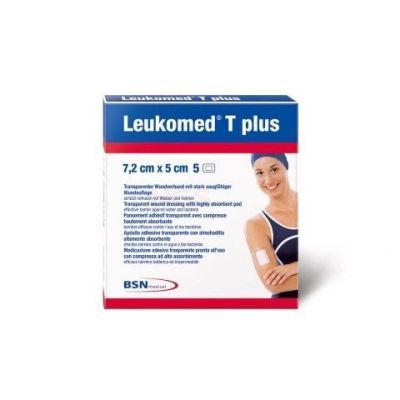 Leukoplast Leukomed T PLUS eilandpleister steriel 8 cm x 15 cm à 50 stuks