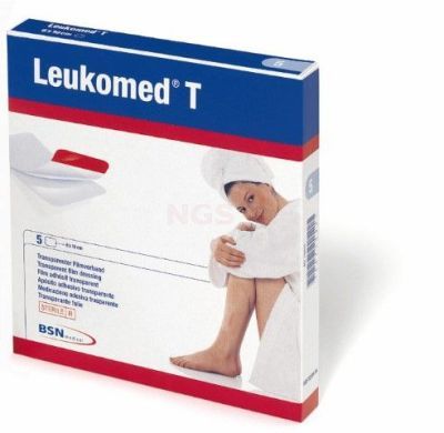 LeukoMed T eilandpleister steriel 11 cm x 14 cm à 5 stuks