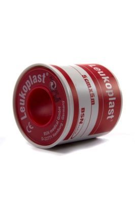 Leukoplast beige fixatiepleister 5 cm x 5 meter