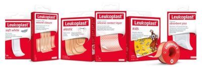 Leukoplast elastische wondpleister 8 cm x 1 meter