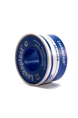 Leukoplast waterdichte fixatiepleister 2,5 cm x 5 meter