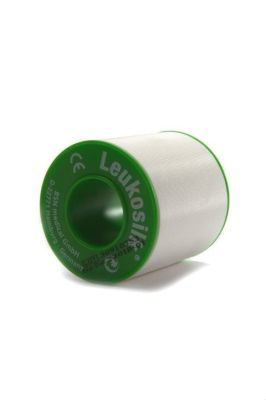 Leukosilk fixatiepleister 5 cm x 9,2 meter - 6 stuks