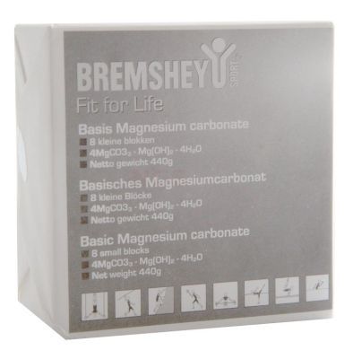 Gymnastiek magnesium blok à 55 gram per stuk