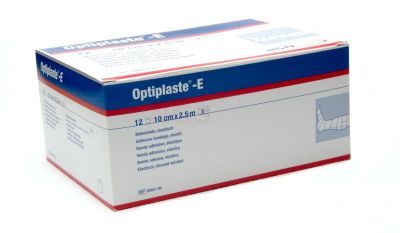 Optiplaste-E 10 cm x 4,5 meter grootverpakking à 12 stuks