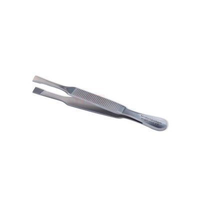 Bergh epileerpincet met schuine bek van 5 mm lengte 11 cm