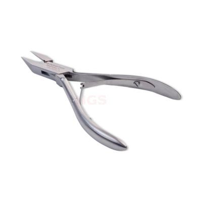 Hoektang met kruisveer recht 13 cm RVS - spitse punten