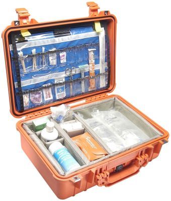 PeliCase 1500 EMS waterdichte verbandkoffer 47 x 35.7 x 17.6 cm oranje