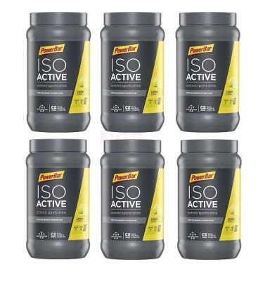PowerBar IsoActive sportdrank lemon 6 x 600 gram