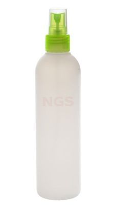Plastic praktijkfles (leeg) 250 ml rond