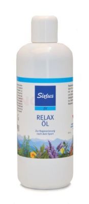 *Sixtus Sixtufit relax olie 500 ml NIEUWE GEUR