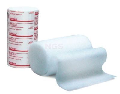 Soffban synthetische polsterwatten 10 cm x 2,7 meter - 12 stuks