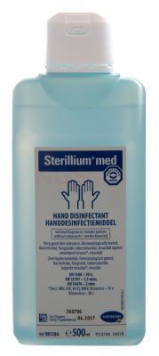 Sterillium huid- en handdesinfectants N-13451 flacon à 500 ml