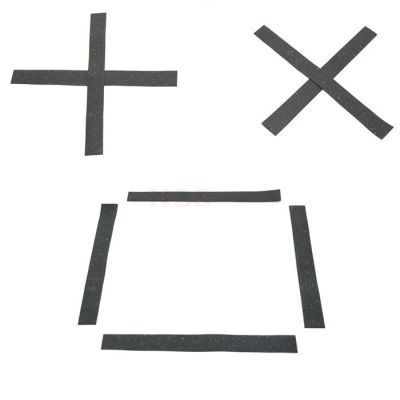 Agility slats rubber, set van 12 stuks