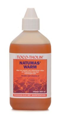 Toco Tholin Natumas warm massage olie 500 ml