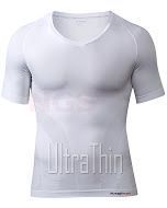 Knapman UltraThin compressieshirt met V-hals