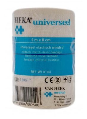Universeel elastisch windsel 6 cm x 5 meter